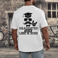 College High School Graduation Grad 2018 Shirt Men's Back Print T-Shirt