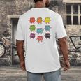 Color Our World Book Lover Reading Bookworm Reader Men's Back Print T-Shirt Color Our World Book Lover Reading Bookworm Reader Men's Back Print T-Shirt