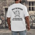 Cowboy Frog Overstimulated Western Meme Introverts Men's Back Print T-Shirt
