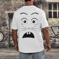 Creepy Carrots Halloween Book Character Costume Men's Back Print T-Shirt Creepy Carrots Halloween Book Character Costume Men's Back Print T-Shirt