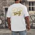 Criminal Justice Graduate Graduated Class Of 2026 Graduation Premium Men's Back Print T-Shirt