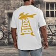 Dabbing Graduation Class Of 2018 T-Shirt School Colors Men's Back Print T-Shirt