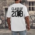 Dabbing Graduation Shirt Class Of 2018 Men's Back Print T-Shirt