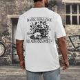 Dark Romance Books Lover Bookish Bookworm Gothic Aesthetic Men's Back Print T-Shirt