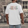 Doctor Of Physical Therapy DPT Student Graduation Men's Back Print T-Shirt