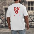 Earned It For Nurse Graduation Or RN LPN Nursing School Grad Men's Back Print T-Shirt