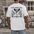 In My Fantasy Era Book Lover Tee Premium Tri-Blend Men's Back Print T-Shirt