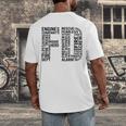 Fire Academy Graduation T-Shirt Firefighter Support Tee Men's Back Print T-Shirt