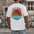 Future Archaeologist Pyramid Archaeology Student Graduation Men's Back Print T-Shirt