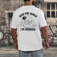 GIVE ME Space I'm Reading Kids Astronaut Book Reader Meme Premium Tri-Blend Men's Back Print T-Shirt