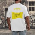 Go Away I'm Introverting Antisocial Shy Introvert Men's Back Print T-Shirt