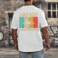I Like Golf And Maybe 3 People Introvert Raglan Baseball Tee Men's Back Print T-Shirt I Like Golf And Maybe 3 People Introvert Raglan Baseball Tee Men's Back Print T-Shirt