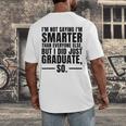 I Graduated Graduation Seniors Him Or Her Men's Back Print T-Shirt
