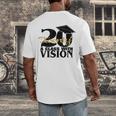 Graduation 2020 A Class With Vision Men's Back Print T-Shirt