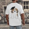 Graduation Beagle Dog 2017 Graduate Graduation Tee Men's Back Print T-Shirt