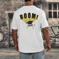 Graduation Cap And Diploma For Proud Graduation Men's Back Print T-Shirt
