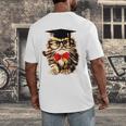 Graduation Cat Class Of 2023 Men's Back Print T-Shirt