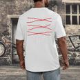 Graduation High School 2025 High School Graduation Premium Tri-Blend Men's Back Print T-Shirt