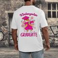 Graduation Kindergarten Last Day Of School Shirt Men's Back Print T-Shirt
