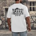 Graduation Masters For Women Men's Back Print T-Shirt