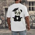 Graduation Panda Bear 2017 Graduate Graduation T-Sh Men's Back Print T-Shirt