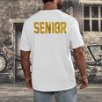 Graduation Party SEN18R Senior 2018 High School T-Shirt Men's Back Print T-Shirt