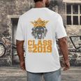 High School King Graduation Shirt Class Of 2019 Seniors Men's Back Print T-Shirt