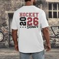 Hockey Senior Night Hockey Senior 2026 Graduation 59 Men's Back Print T-Shirt