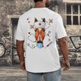 Horse Nurse RN ER Nursing School Graduation Men's Back Print T-Shirt