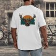 Hunting Is My Escape Introvert Hunter Antisocial Men's Back Print T-Shirt