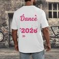 I'm A Dance Senior Mom 2026 Of Course I'm Crying Graduation Men's Back Print T-Shirt