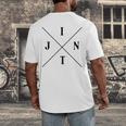 INTJ Architect Personality Type Introvert Psychology Men's Back Print T-Shirt INTJ Architect Personality Type Introvert Psychology Men's Back Print T-Shirt