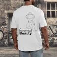 Introvert Health Aware Acceptance Beauty Art Men's Back Print T-Shirt Introvert Health Aware Acceptance Beauty Art Men's Back Print T-Shirt