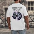 Introvert Mode Finding Inner Peace In Silence Men's Back Print T-Shirt Introvert Mode Finding Inner Peace In Silence Men's Back Print T-Shirt