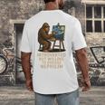 Introverted But Willing To Discuss Nephilim Men's Back Print T-Shirt