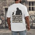 Introverted But Willing To Discuss Nephilim Tee Men's Back Print T-Shirt Introverted But Willing To Discuss Nephilim Tee Men's Back Print T-Shirt