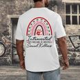 Introverted But Willing To Discuss Serial Killers True Crime Men's Back Print T-Shirt Introverted But Willing To Discuss Serial Killers True Crime Men's Back Print T-Shirt