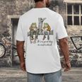 It's A Good Day To Read A Book Frog Toad Men's Back Print T-Shirt It's A Good Day To Read A Book Frog Toad Men's Back Print T-Shirt