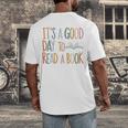 It’s a Good Day To Read a Book Lovers Library Reading Women Men's Back Print T-Shirt