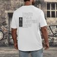 JD ESQ Law Graduate Fact I’m a Lawyer Now Graduation Men's Back Print T-Shirt