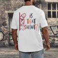Jesus God Smut Reader Smut Reading Book Is That Smut Men's Back Print T-Shirt