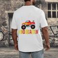 I Just Crushed Kindergarten Monster Graduation Shirt Men's Back Print T-Shirt