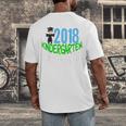 Kids 2018 Kindergarten Graduation Men's Back Print T-Shirt