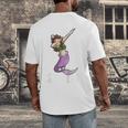 Kids Class Of 2029 Shirt Graduation Dabbing Mermaid Shirt Men's Back Print T-Shirt