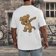 Kids Class Of 2031 Shirt Graduation Dabbing Dog Shirt Men's Back Print T-Shirt