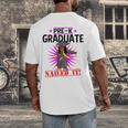 Kids Pre K Graduation Flossing Girl Nailed It Graduate Girls Men's Back Print T-Shirt