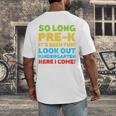 Kids So Long PRE-K It's Been Fun Shirt Boy Girl Graduation Men's Back Print T-Shirt