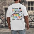 Kindergarten Graduation Graduate 1st Grade Here I Come Kids Men's Back Print T-Shirt