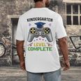 Kindergarten Level Complete Graduation Class 2023 Gamer Kids Men's Back Print T-Shirt