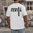 Lacrosse Senior Night Lacrosse Senior 2025 Graduation 29 Men's Back Print T-Shirt